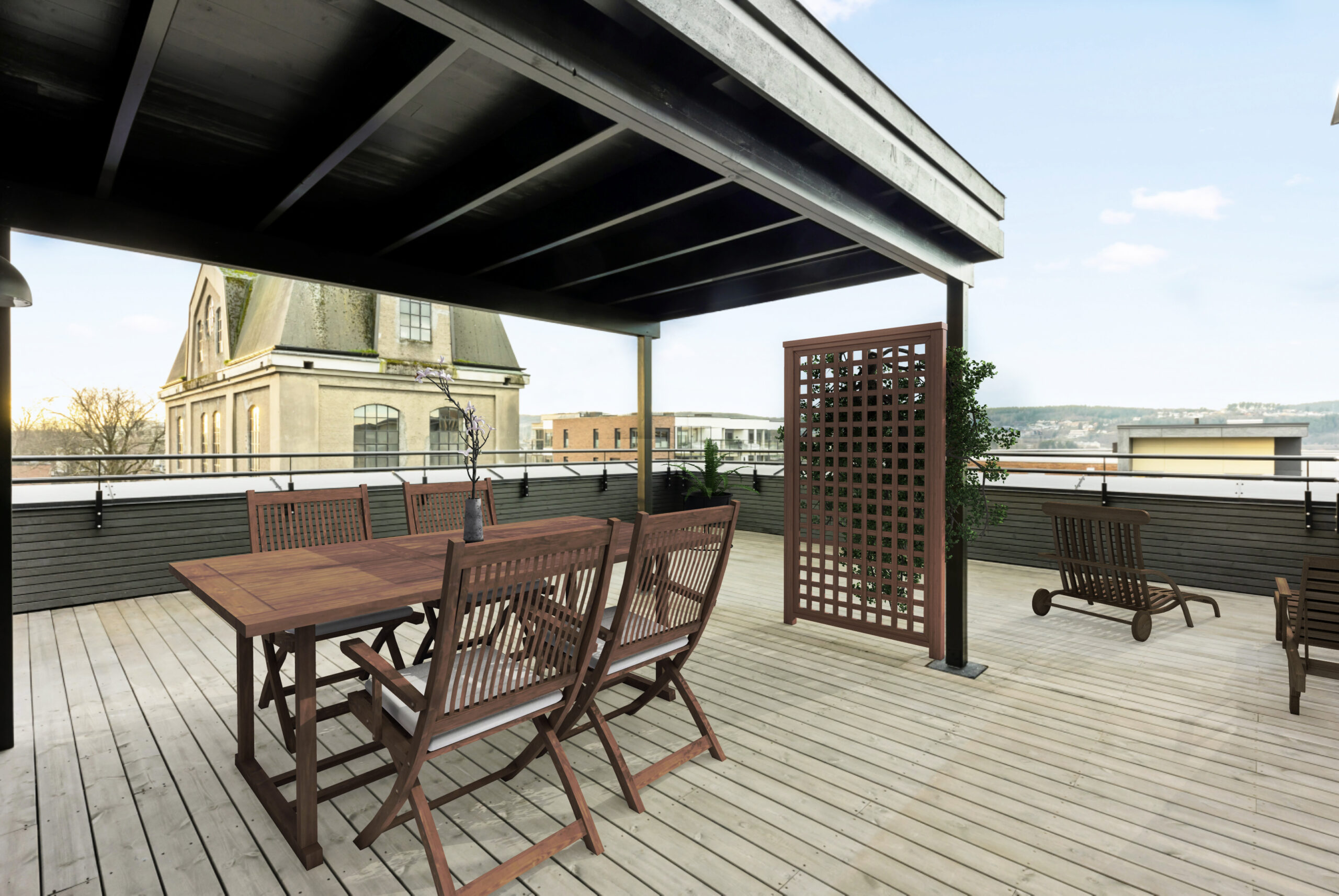 4-roms 106 kvm toppleilighet terrasse II