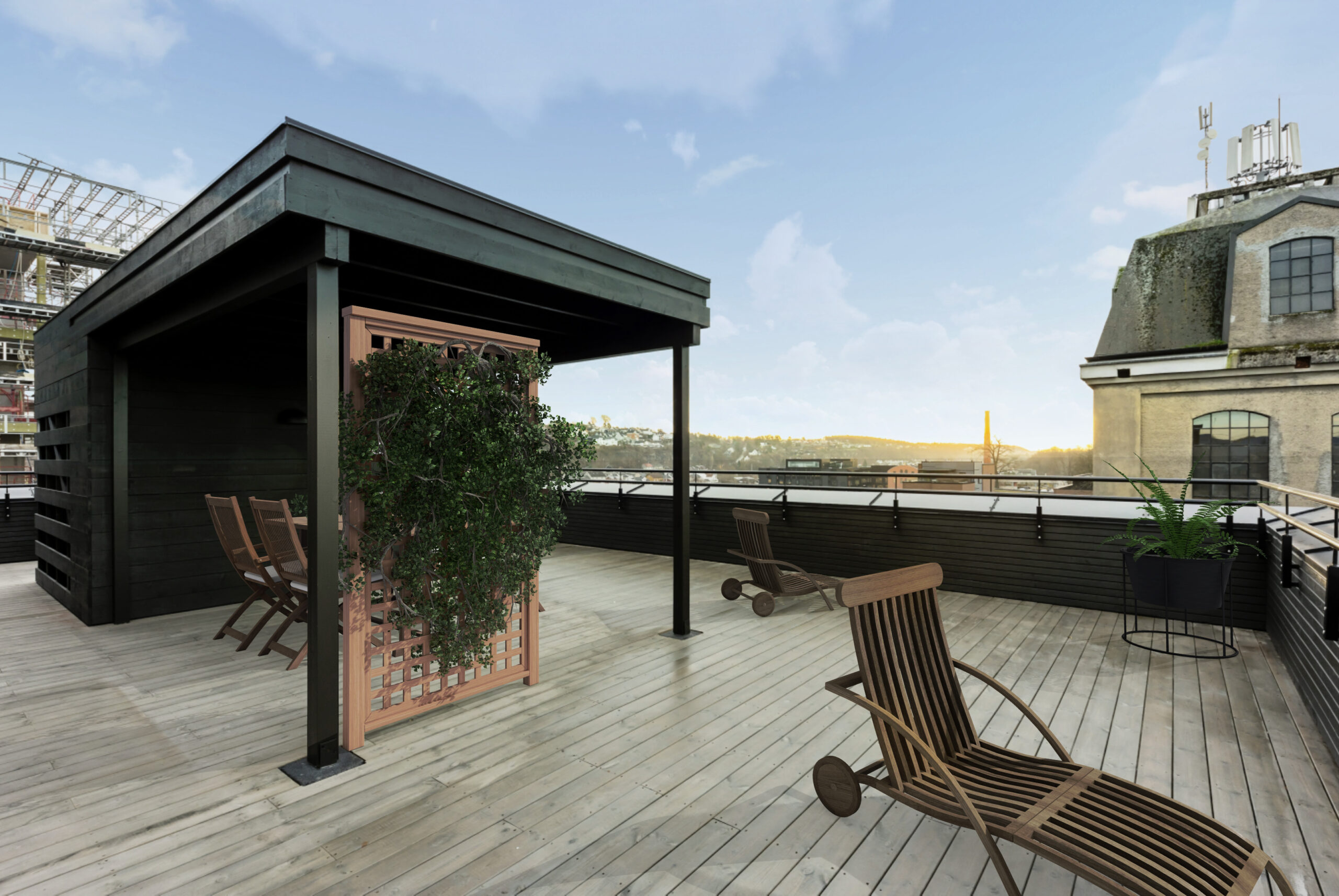 4-roms 106 kvm toppleilighet terrasse III