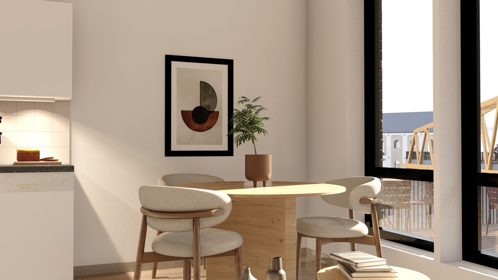 TK56-64 3-roms 64 kvm - rekkehus - spiseplass